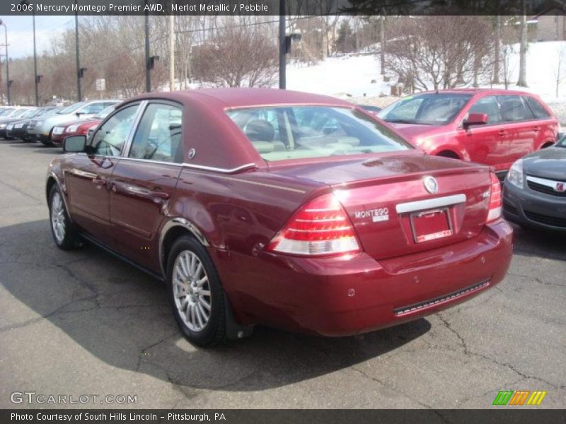 Merlot Metallic / Pebble 2006 Mercury Montego Premier AWD