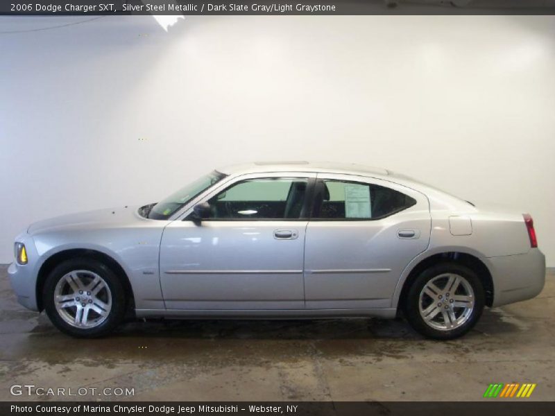 Silver Steel Metallic / Dark Slate Gray/Light Graystone 2006 Dodge Charger SXT