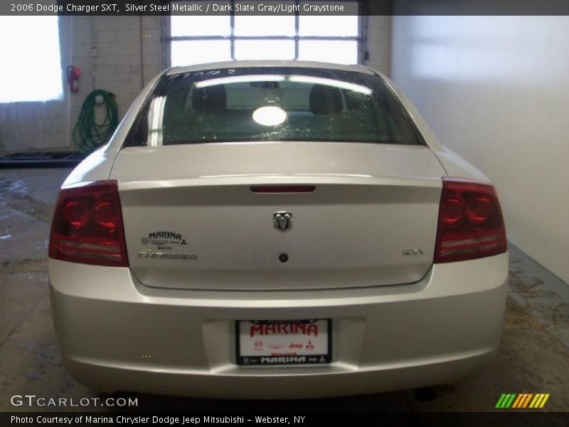 Silver Steel Metallic / Dark Slate Gray/Light Graystone 2006 Dodge Charger SXT
