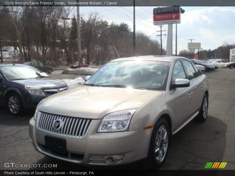 Smokestone Metallic / Camel 2009 Mercury Sable Premier Sedan