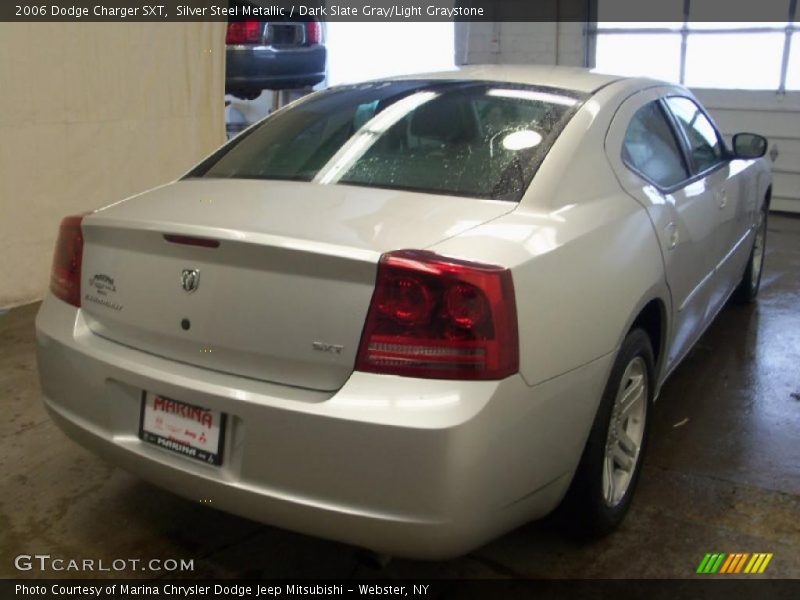 Silver Steel Metallic / Dark Slate Gray/Light Graystone 2006 Dodge Charger SXT