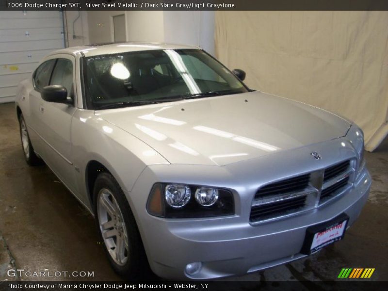 Silver Steel Metallic / Dark Slate Gray/Light Graystone 2006 Dodge Charger SXT