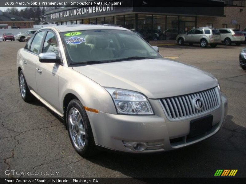 Smokestone Metallic / Camel 2009 Mercury Sable Premier Sedan