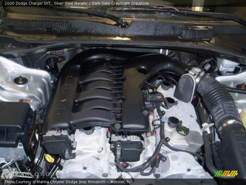 Silver Steel Metallic / Dark Slate Gray/Light Graystone 2006 Dodge Charger SXT