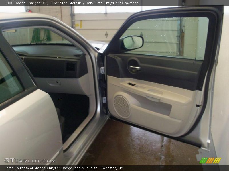 Silver Steel Metallic / Dark Slate Gray/Light Graystone 2006 Dodge Charger SXT