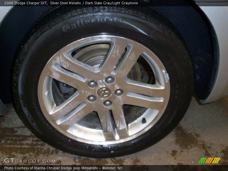 Silver Steel Metallic / Dark Slate Gray/Light Graystone 2006 Dodge Charger SXT