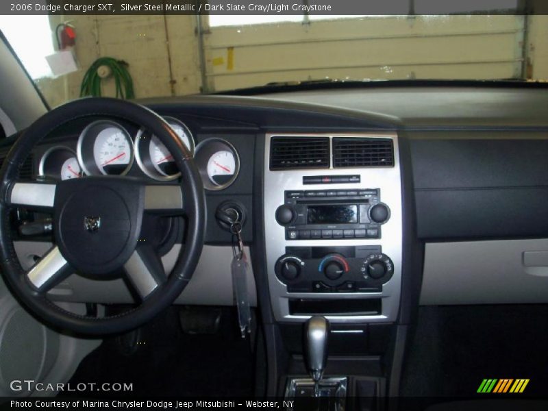 Silver Steel Metallic / Dark Slate Gray/Light Graystone 2006 Dodge Charger SXT