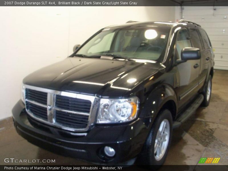 Brilliant Black / Dark Slate Gray/Light Slate Gray 2007 Dodge Durango SLT 4x4