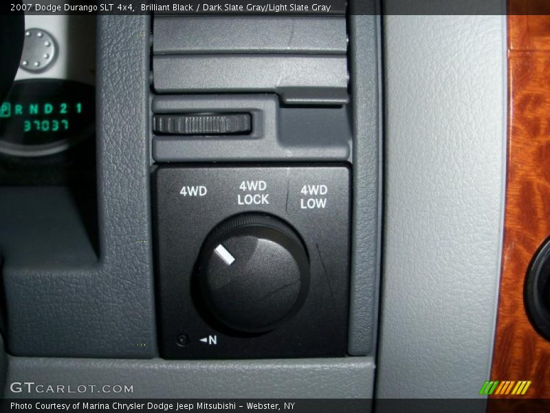 Brilliant Black / Dark Slate Gray/Light Slate Gray 2007 Dodge Durango SLT 4x4