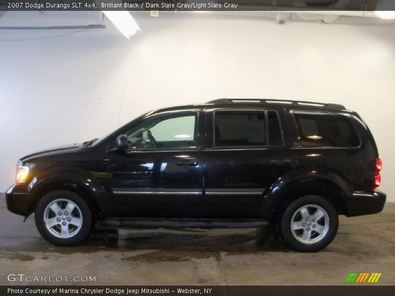 Brilliant Black / Dark Slate Gray/Light Slate Gray 2007 Dodge Durango SLT 4x4