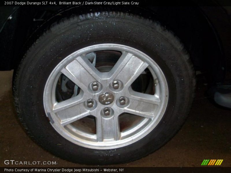 Brilliant Black / Dark Slate Gray/Light Slate Gray 2007 Dodge Durango SLT 4x4
