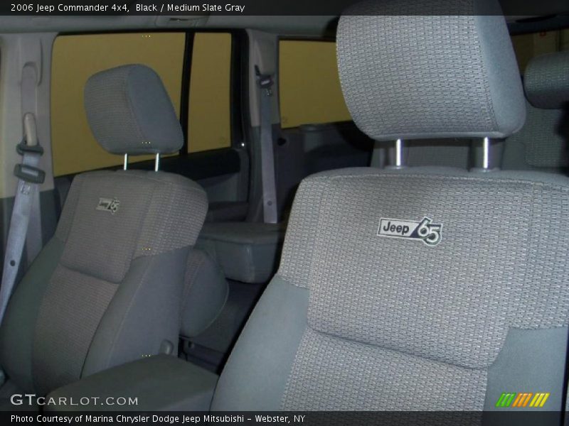 Black / Medium Slate Gray 2006 Jeep Commander 4x4