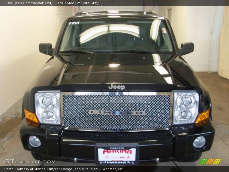 Black / Medium Slate Gray 2006 Jeep Commander 4x4