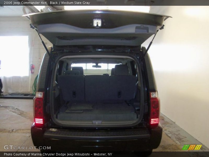 Black / Medium Slate Gray 2006 Jeep Commander 4x4