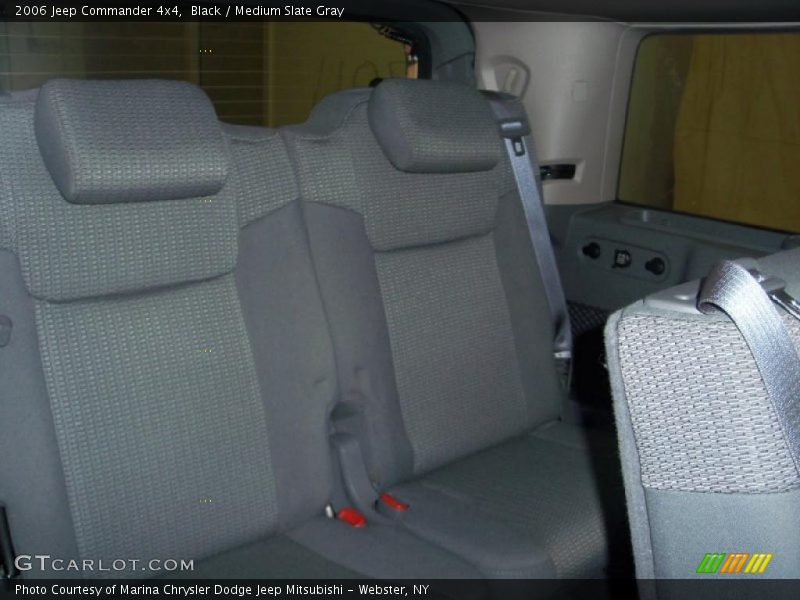 Black / Medium Slate Gray 2006 Jeep Commander 4x4
