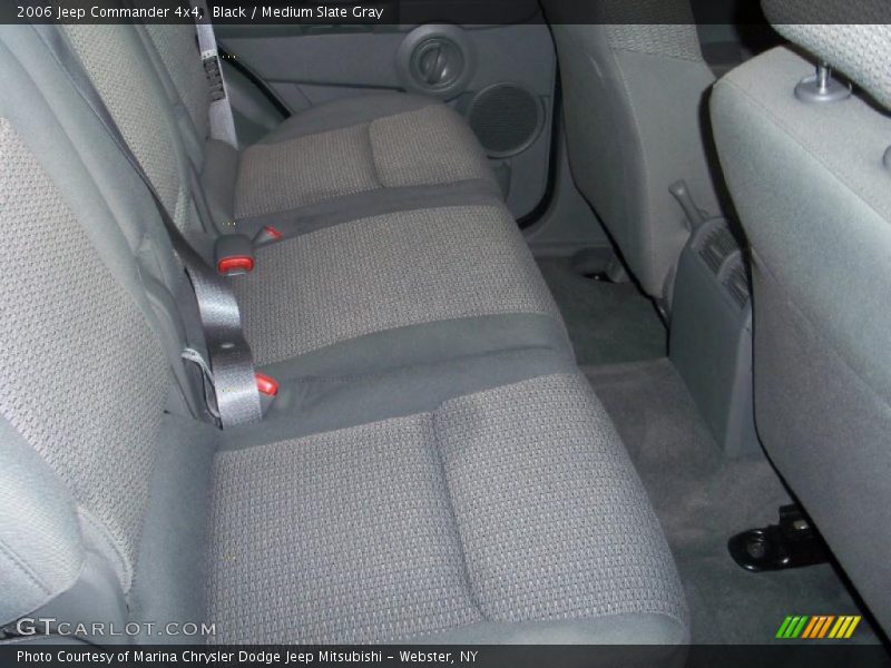 Black / Medium Slate Gray 2006 Jeep Commander 4x4