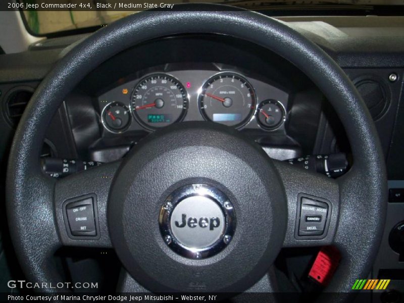 Black / Medium Slate Gray 2006 Jeep Commander 4x4