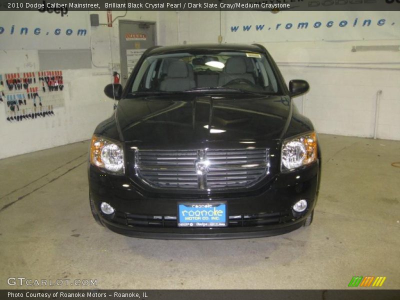 Brilliant Black Crystal Pearl / Dark Slate Gray/Medium Graystone 2010 Dodge Caliber Mainstreet