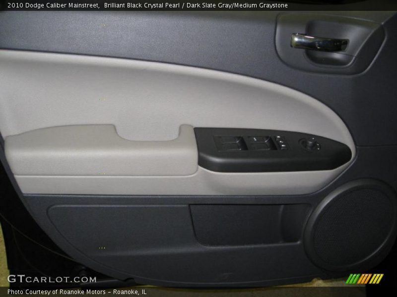 Brilliant Black Crystal Pearl / Dark Slate Gray/Medium Graystone 2010 Dodge Caliber Mainstreet