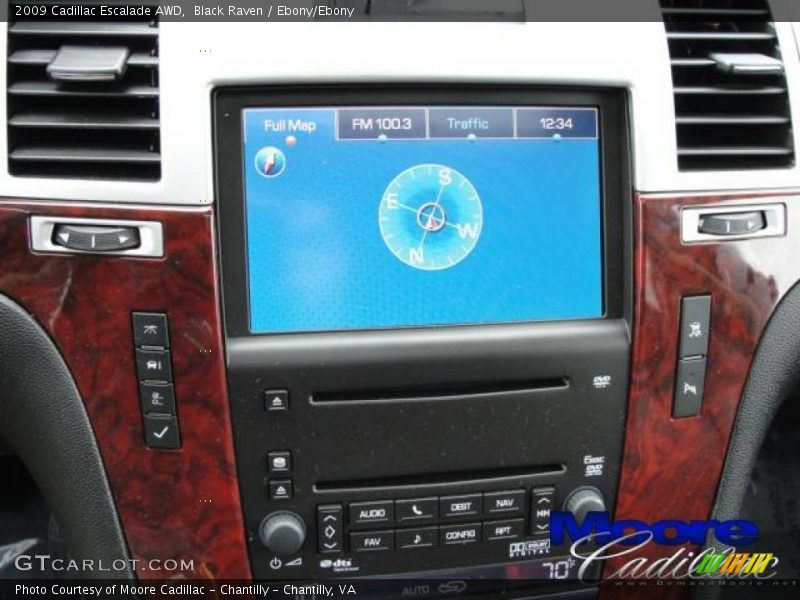 Black Raven / Ebony/Ebony 2009 Cadillac Escalade AWD