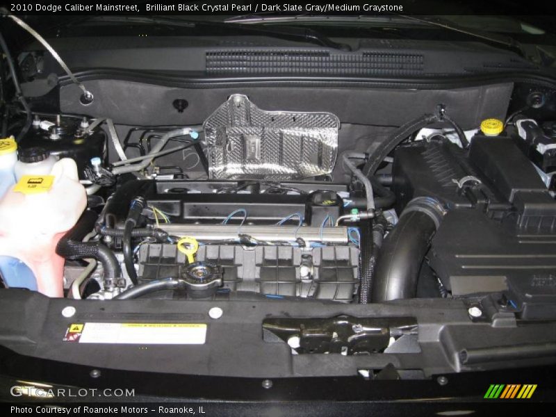 Brilliant Black Crystal Pearl / Dark Slate Gray/Medium Graystone 2010 Dodge Caliber Mainstreet