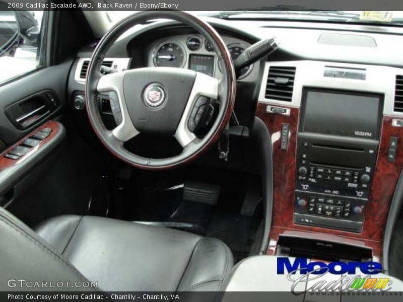 Black Raven / Ebony/Ebony 2009 Cadillac Escalade AWD