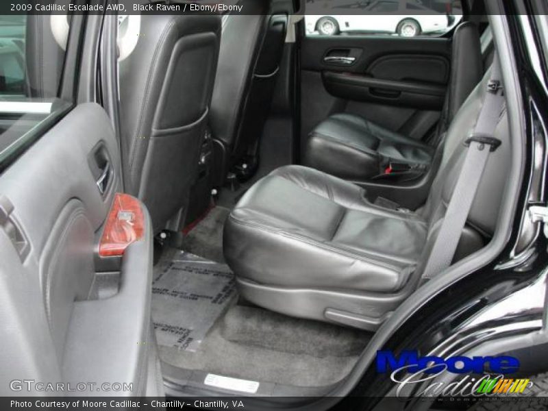 Black Raven / Ebony/Ebony 2009 Cadillac Escalade AWD