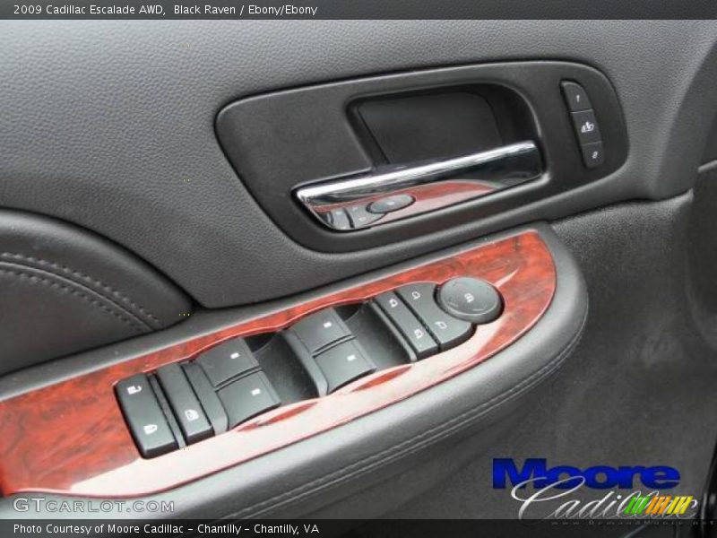 Black Raven / Ebony/Ebony 2009 Cadillac Escalade AWD