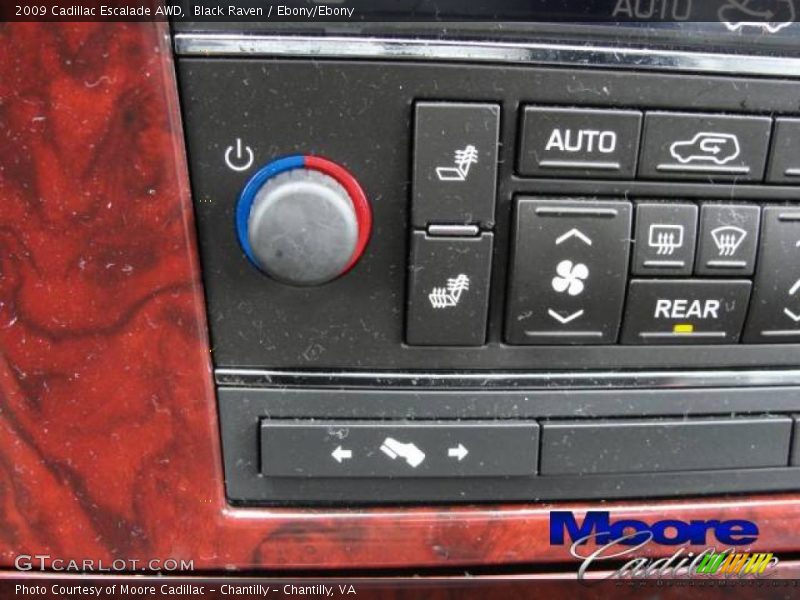 Black Raven / Ebony/Ebony 2009 Cadillac Escalade AWD
