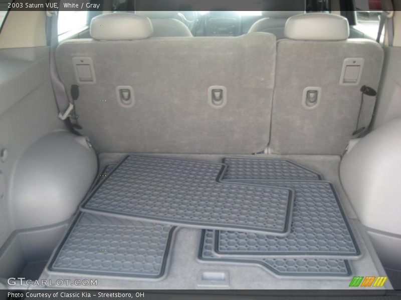 White / Gray 2003 Saturn VUE