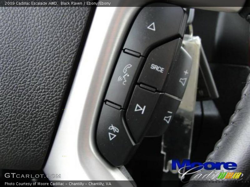 Black Raven / Ebony/Ebony 2009 Cadillac Escalade AWD