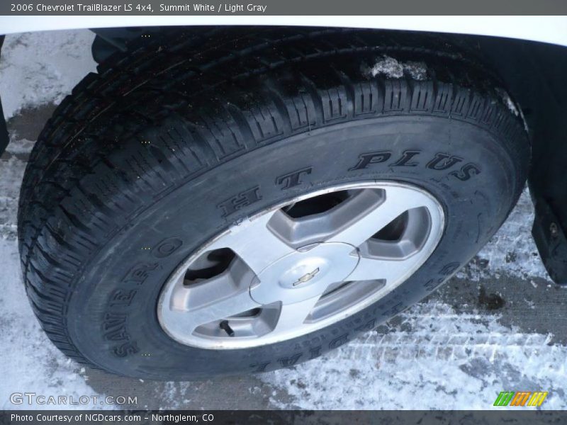 Summit White / Light Gray 2006 Chevrolet TrailBlazer LS 4x4