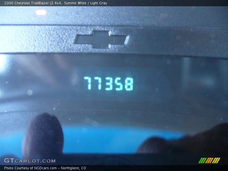Summit White / Light Gray 2006 Chevrolet TrailBlazer LS 4x4