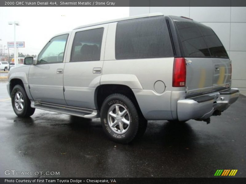 Silvermist Metallic / Stone Gray 2000 GMC Yukon Denali 4x4