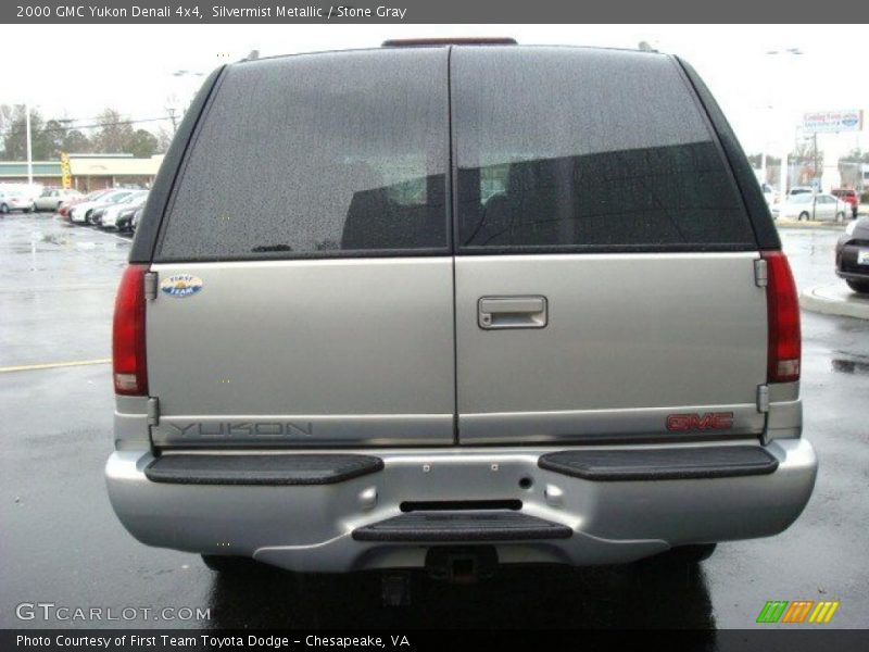 Silvermist Metallic / Stone Gray 2000 GMC Yukon Denali 4x4