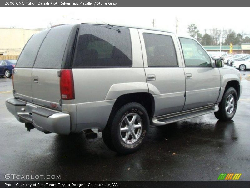Silvermist Metallic / Stone Gray 2000 GMC Yukon Denali 4x4