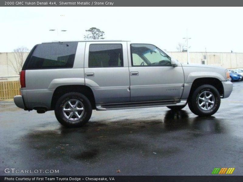 Silvermist Metallic / Stone Gray 2000 GMC Yukon Denali 4x4