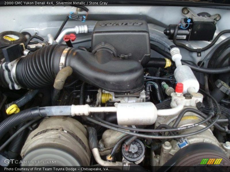 Silvermist Metallic / Stone Gray 2000 GMC Yukon Denali 4x4
