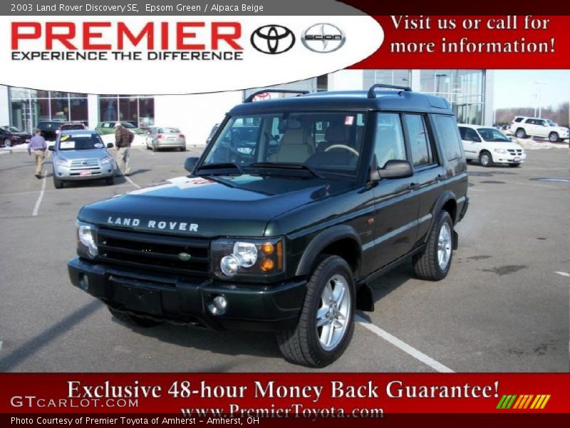Epsom Green / Alpaca Beige 2003 Land Rover Discovery SE