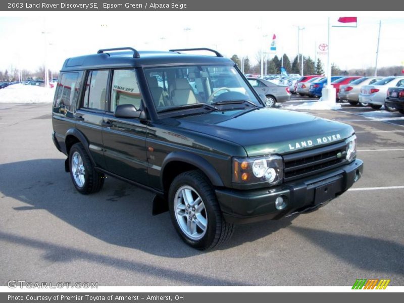 Epsom Green / Alpaca Beige 2003 Land Rover Discovery SE
