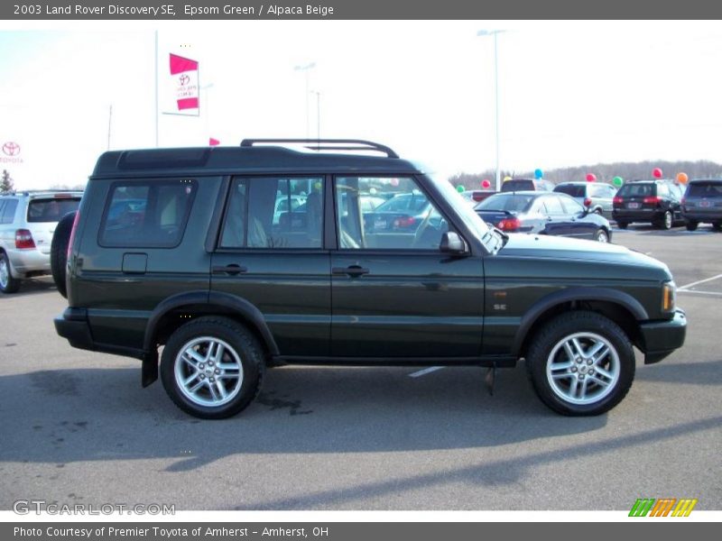 Epsom Green / Alpaca Beige 2003 Land Rover Discovery SE