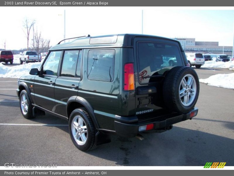 Epsom Green / Alpaca Beige 2003 Land Rover Discovery SE