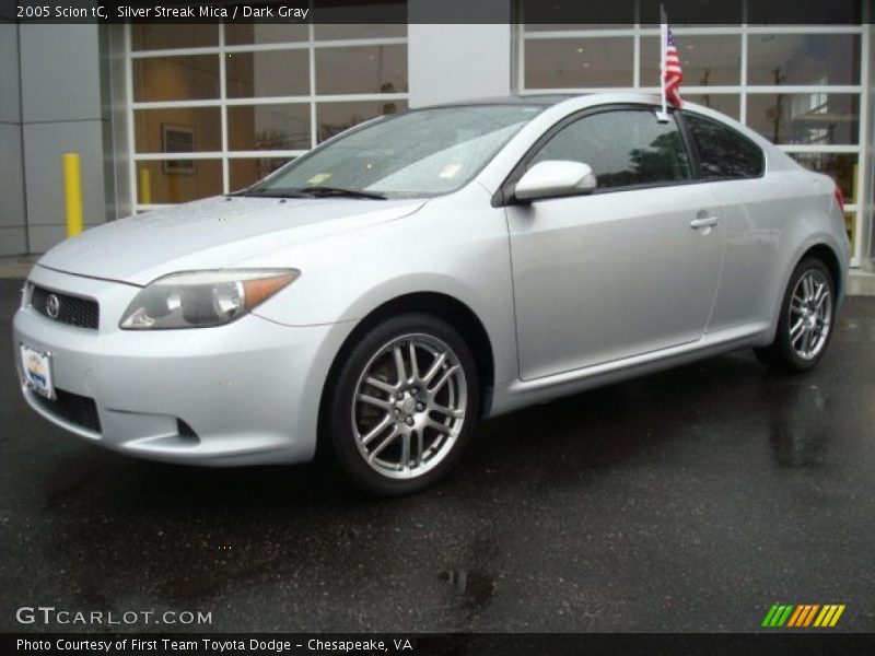 Silver Streak Mica / Dark Gray 2005 Scion tC