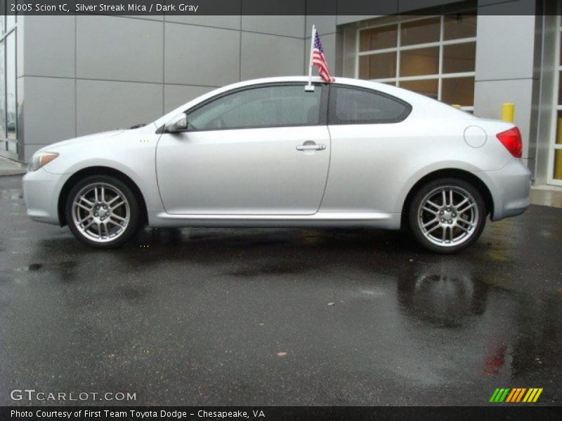 Silver Streak Mica / Dark Gray 2005 Scion tC