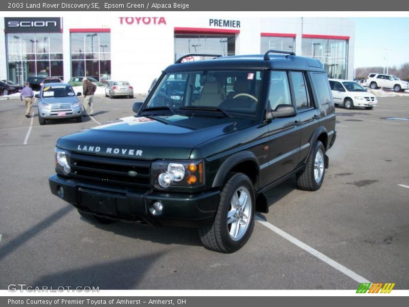 Epsom Green / Alpaca Beige 2003 Land Rover Discovery SE