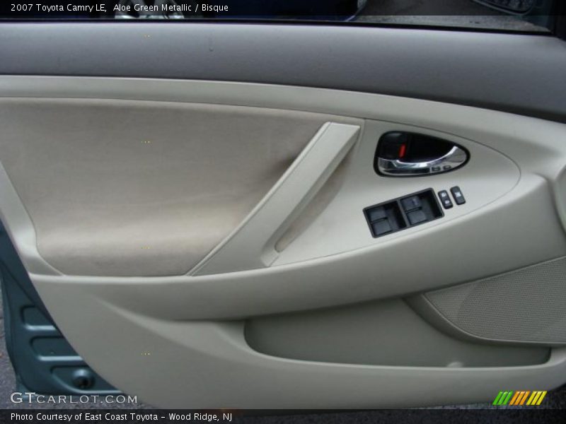 Aloe Green Metallic / Bisque 2007 Toyota Camry LE