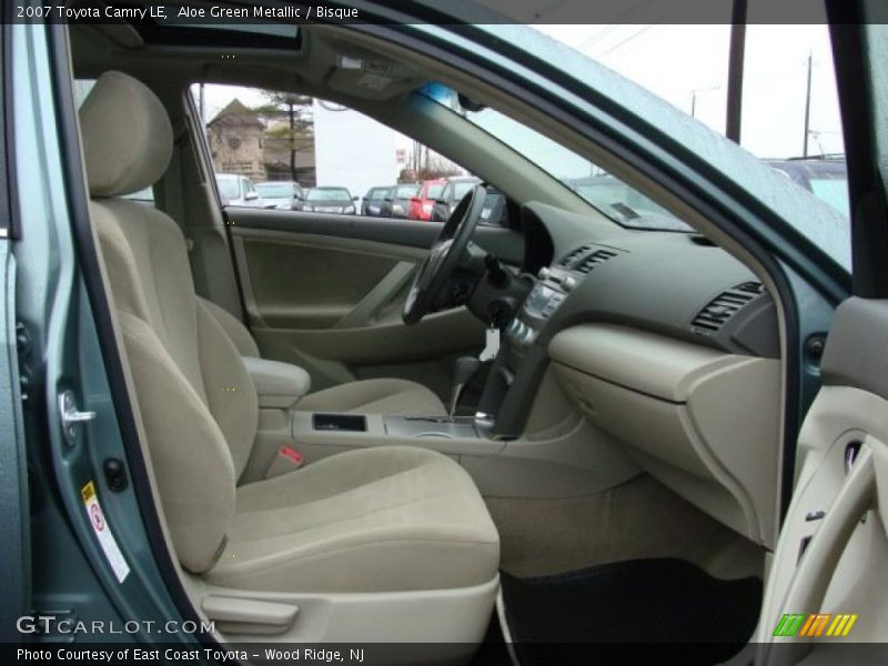 Aloe Green Metallic / Bisque 2007 Toyota Camry LE