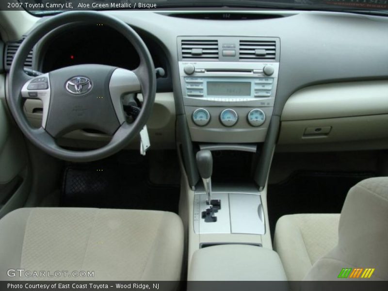 Aloe Green Metallic / Bisque 2007 Toyota Camry LE