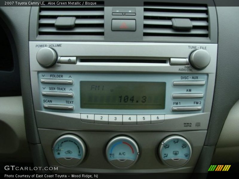 Aloe Green Metallic / Bisque 2007 Toyota Camry LE
