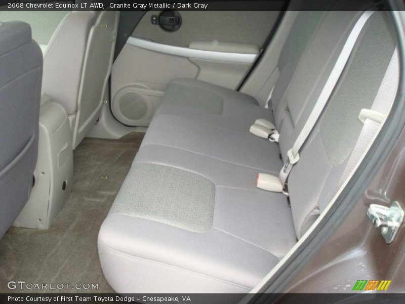 Granite Gray Metallic / Dark Gray 2008 Chevrolet Equinox LT AWD